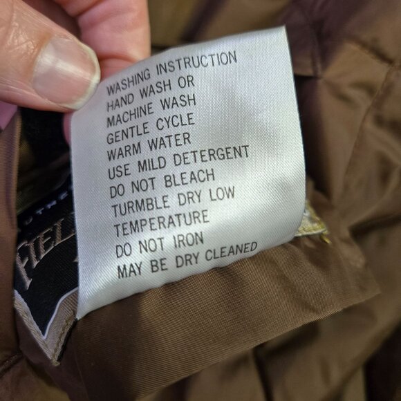 Vintage Field & Stream Camouflage Hunting Jacket Frog Skin Camo Brown Tan  Size - Picture 9 of 14